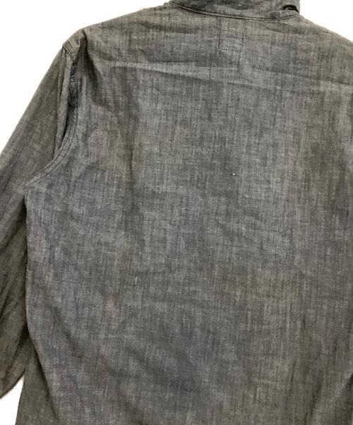 POST O'ALLS（ポストオーバーオールズ）POST O'ALLS (ポストオーバーオールズ) シャンブレージャケット グレー サイズ:XSの古着・服飾アイテム