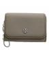 TORY BURCH（トリーバーチ）の古着「カードケース エマーソン」｜グレー