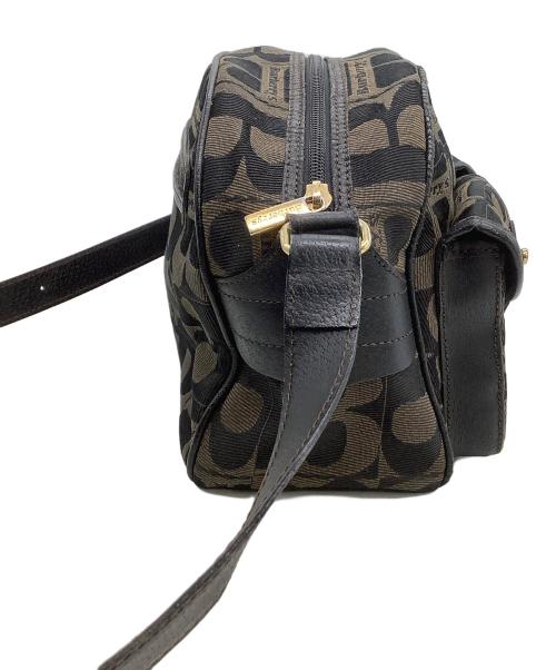 Burberry's（バーバリーズ）Burberry's (バーバリーズ) ショルダーバッグ Bロゴ ブラウンの古着・服飾アイテム