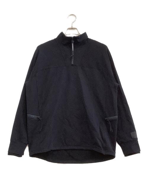 C.P COMPANY（シーピーカンパニー）C.P COMPANY (シーピーカンパニー) ハーフジップパーカー ネイビー サイズ:XLの古着・服飾アイテム