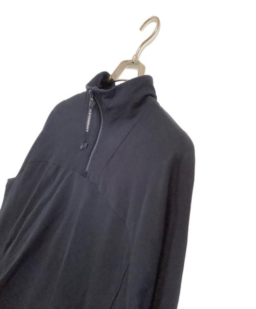 C.P COMPANY（シーピーカンパニー）C.P COMPANY (シーピーカンパニー) ハーフジップパーカー ネイビー サイズ:XLの古着・服飾アイテム