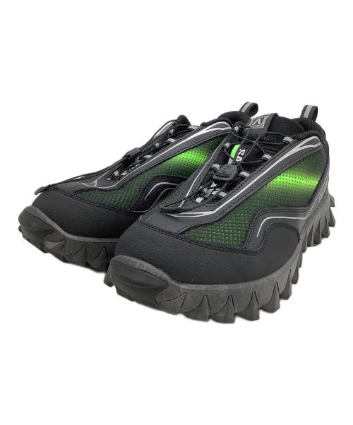 SALOMON（サロモン）SALOMON (サロモン) スニーカー ブラック×グリーン サイズ:27.5の古着・服飾アイテム