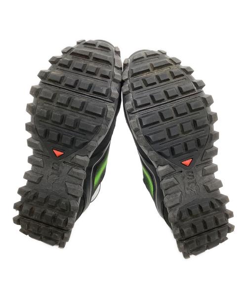 SALOMON（サロモン）SALOMON (サロモン) スニーカー ブラック×グリーン サイズ:27.5の古着・服飾アイテム