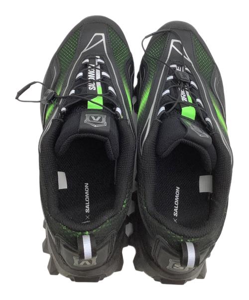 SALOMON（サロモン）SALOMON (サロモン) スニーカー ブラック×グリーン サイズ:27.5の古着・服飾アイテム