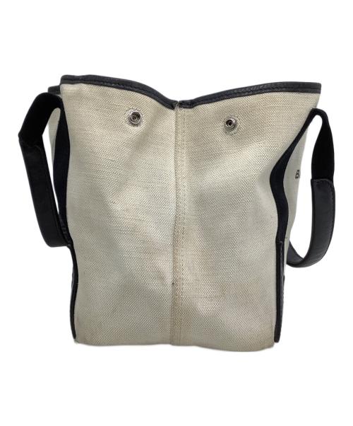 BALENCIAGA（バレンシアガ）BALENCIAGA (バレンシアガ) トートバッグ カバスS アイボリー×ブラックの古着・服飾アイテム