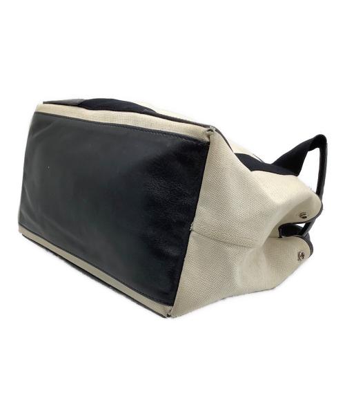 BALENCIAGA（バレンシアガ）BALENCIAGA (バレンシアガ) トートバッグ カバスS アイボリー×ブラックの古着・服飾アイテム