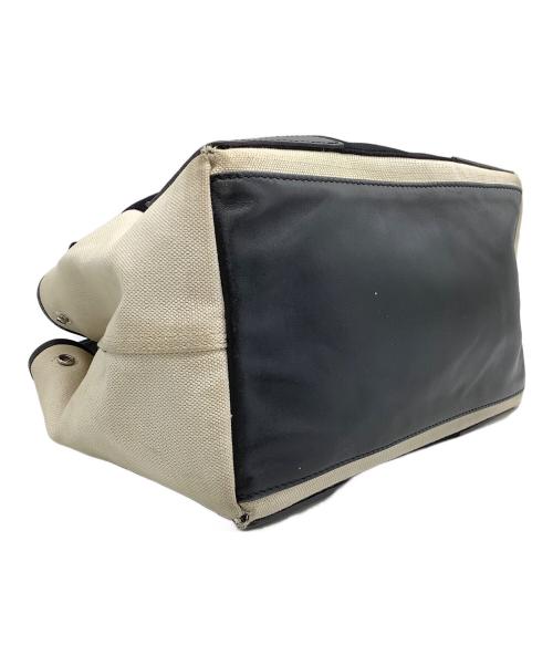 BALENCIAGA（バレンシアガ）BALENCIAGA (バレンシアガ) トートバッグ カバスS アイボリー×ブラックの古着・服飾アイテム