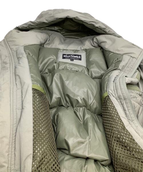 WILD THINGS（ワイルドシングス）WILD THINGS (ワイルドシングス) ダウンジャケット オリーブ サイズ:Lの古着・服飾アイテム