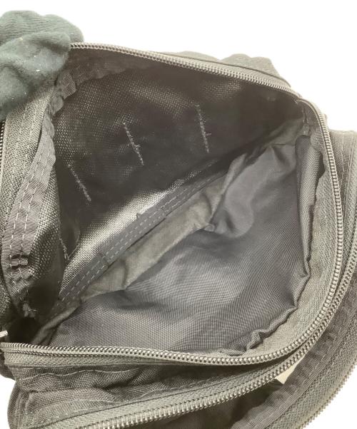 BRIEFING（ブリーフィング）BRIEFING (ブリーフィング) ダブルジップポーチ ブラックの古着・服飾アイテム