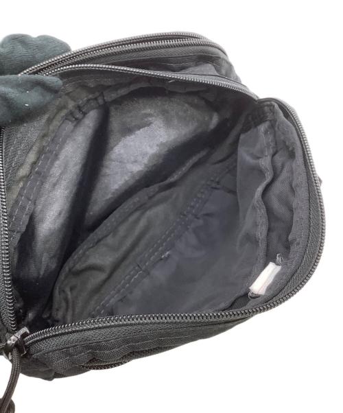 BRIEFING（ブリーフィング）BRIEFING (ブリーフィング) ダブルジップポーチ ブラックの古着・服飾アイテム