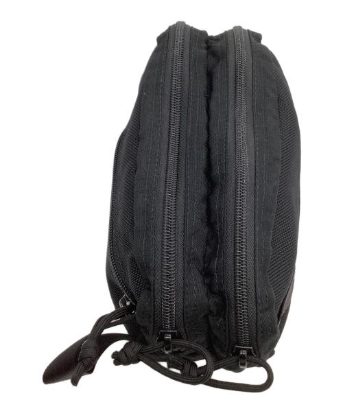 BRIEFING（ブリーフィング）BRIEFING (ブリーフィング) ダブルジップポーチ ブラックの古着・服飾アイテム