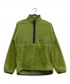 Patagoniaパタゴニア）の古着「ハーフジップスウェット」｜黄緑
