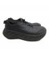 中古・古着 HOKAONEONE (ホカオネオネ) レザースニーカー ブラック サイズ:26.5：8000円