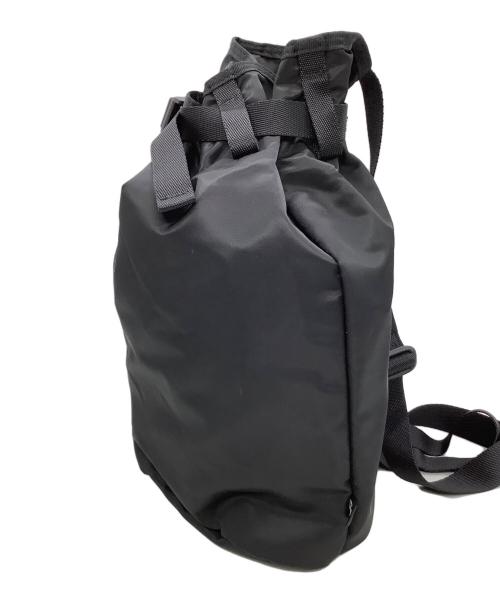 RAMIDUS（ラミダス）RAMIDUS (ラミダス) 巾着ショルダーバッグ ブラックの古着・服飾アイテム