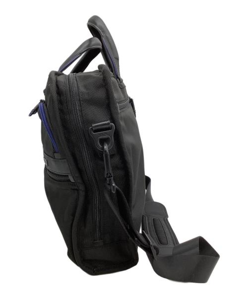 TUMI/ANA（トゥミ/エーエヌエー）TUMI/ANA (トゥミ/エーエヌエー) ビジネスバッグ ブラック×ブルーの古着・服飾アイテム
