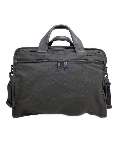 TUMI/ANA（トゥミ/エーエヌエー）TUMI/ANA (トゥミ/エーエヌエー) ビジネスバッグ ブラック×ブルーの古着・服飾アイテム