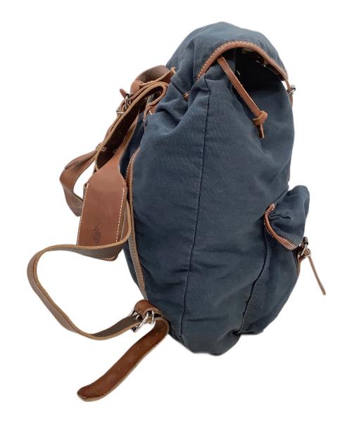 POLO RALPH LAUREN（ポロ・ラルフローレン）POLO RALPH LAUREN (ポロ・ラルフローレン) バックパック ネイビー×ブラウンの古着・服飾アイテム