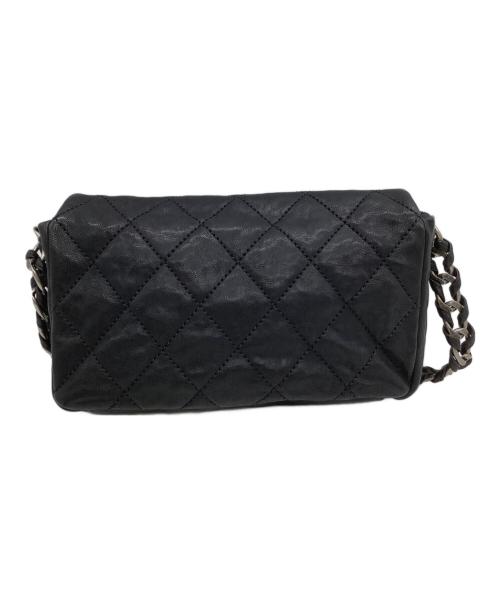 CHANEL（シャネル）CHANEL (シャネル) チェーンショルダーバッグ ブラックの古着・服飾アイテム