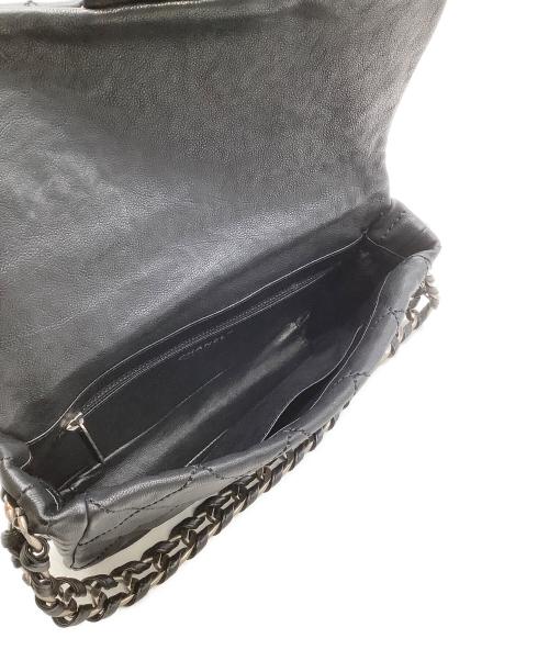 CHANEL（シャネル）CHANEL (シャネル) チェーンショルダーバッグ ブラックの古着・服飾アイテム