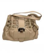 JIMMY CHOOジミーチュウ）の古着「トートバッグ ラモナ」｜ベージュ