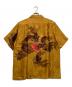 NIPOALOHA (二ポアロハ) アロハシャツ SUPER BEAVER 渋谷龍太 龍図 ブラウン サイズ:3：76000円