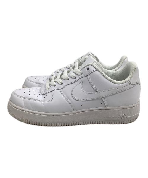 NIKE（ナイキ）NIKE (ナイキ) ローカットスニーカー AIR FORCE1 ホワイト サイズ: 24の古着・服飾アイテム