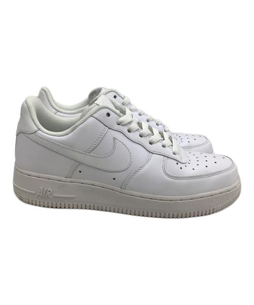 NIKE（ナイキ）NIKE (ナイキ) ローカットスニーカー AIR FORCE1 ホワイト サイズ: 24の古着・服飾アイテム