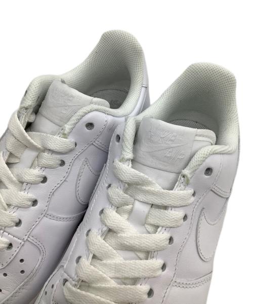 NIKE（ナイキ）NIKE (ナイキ) ローカットスニーカー AIR FORCE1 ホワイト サイズ: 24の古着・服飾アイテム
