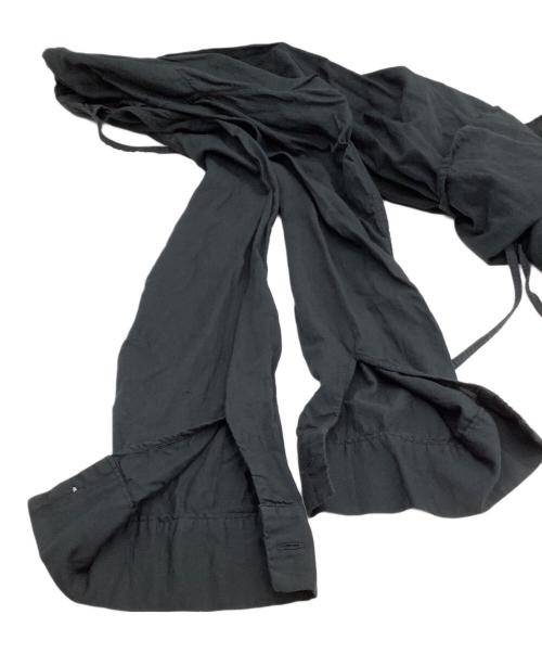 BED J.W. FORD（ベッドフォード）BED J.W. FORD (ベッドフォード) バンドカラーシャツ ブラック サイズ:2の古着・服飾アイテム