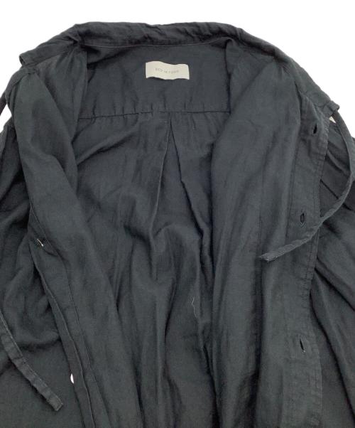 BED J.W. FORD（ベッドフォード）BED J.W. FORD (ベッドフォード) バンドカラーシャツ ブラック サイズ:2の古着・服飾アイテム