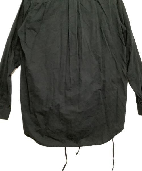 BED J.W. FORD（ベッドフォード）BED J.W. FORD (ベッドフォード) バンドカラーシャツ ブラック サイズ:2の古着・服飾アイテム
