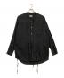 BED J.W. FORD（ベッドフォード）の古着「バンドカラーシャツ」｜ブラック