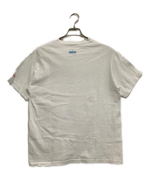 SAINT Mxxxxxx（セントマイケル）SAINT Mxxxxxx (セントマイケル) 半袖カットソー ホワイト サイズ:Mの古着・服飾アイテム