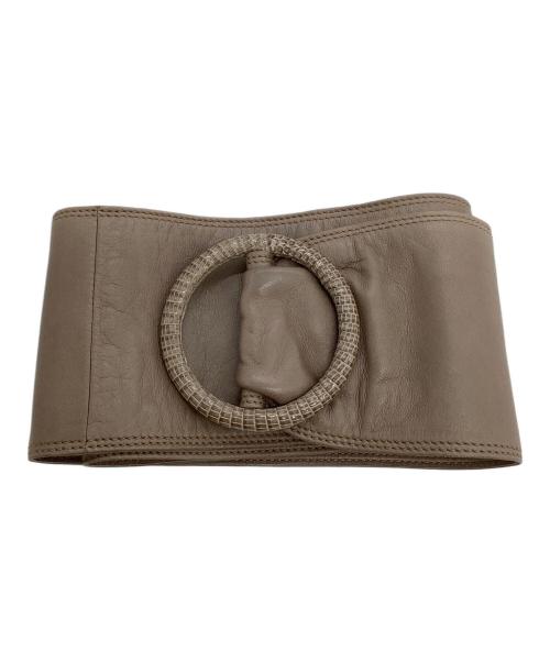 GUCCI（グッチ）GUCCI (グッチ) サッシュベルト ベージュの古着・服飾アイテム