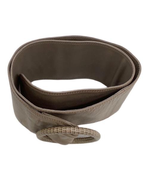 GUCCI（グッチ）GUCCI (グッチ) サッシュベルト ベージュの古着・服飾アイテム