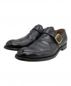 JOSEPH CHEANEYジョセフチーニー）の古着「モンクストラップシューズ」｜ブラック