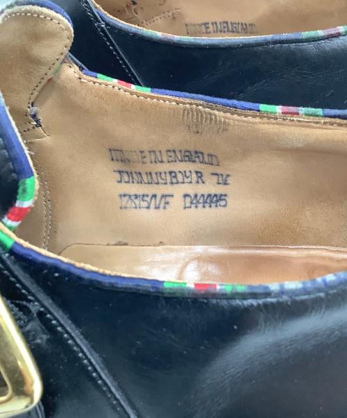 JOSEPH CHEANEY（ジョセフチーニー）JOSEPH CHEANEY (ジョセフチーニー) モンクストラップシューズ ブラック サイズ:7.5の古着・服飾アイテム