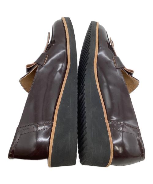 MODE ET JACOMO（モード・エ・ジャコモ）MODE ET JACOMO (モード・エ・ジャコモ) フリンジローファー ブラウン サイズ:23の古着・服飾アイテム