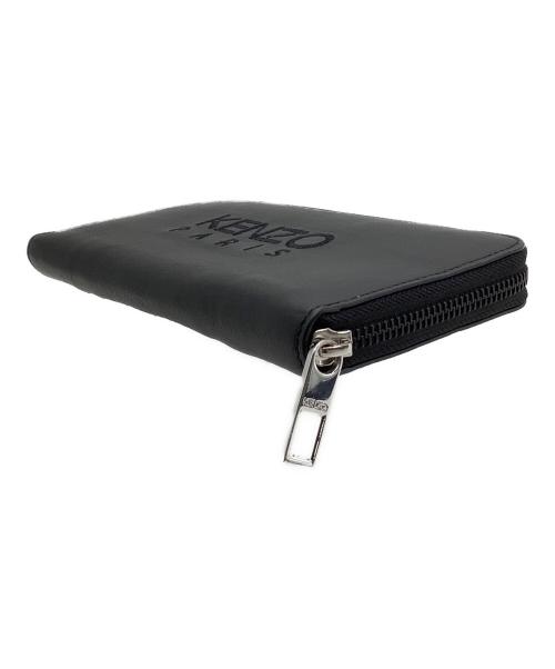 KENZO（ケンゾー）KENZO (ケンゾー) ラウンドファスナー財布 ブラックの古着・服飾アイテム