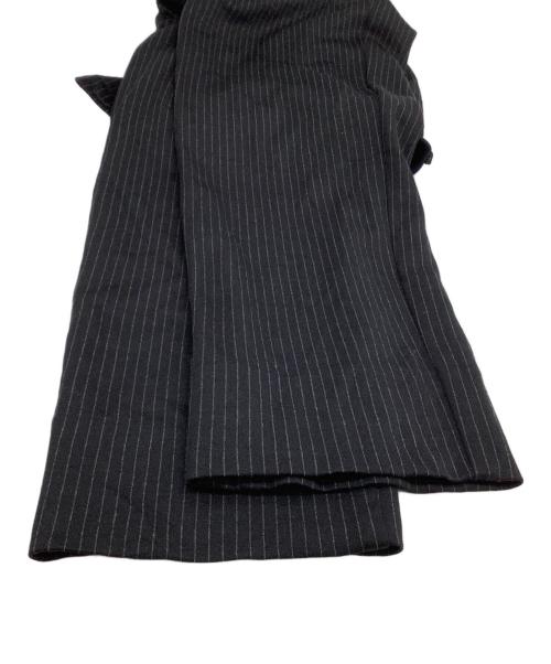 BERWICH（ベルウィッチ）BERWICH (ベルウィッチ) ストライプパンツ ブラック サイズ:50の古着・服飾アイテム