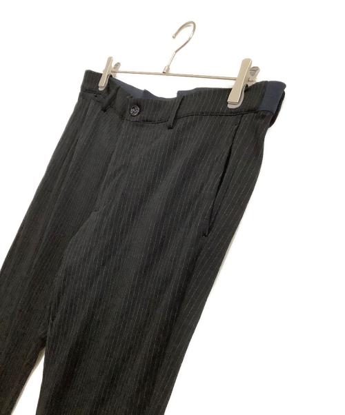 BERWICH（ベルウィッチ）BERWICH (ベルウィッチ) ストライプパンツ ブラック サイズ:50の古着・服飾アイテム