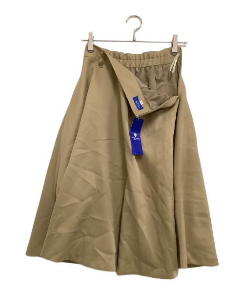 BLUE LABEL CRESTBRIDGE（ブルーレーベルクレストブリッジ）BLUE LABEL CRESTBRIDGE (ブルーレーベルクレストブリッジ) フレアスカート ベージュ サイズ:38 未使用品の古着・服飾アイテム