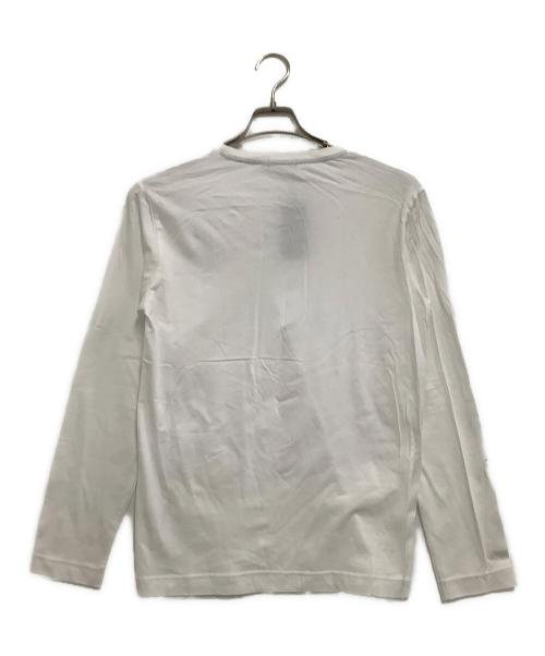 BLACK LABEL CRESTBRIDGE（ブラックレーベル クレストブリッジ）BLACK LABEL CRESTBRIDGE (ブラックレーベル クレストブリッジ) レイヤードニット ホワイト×ブルー サイズ:M 未使用品の古着・服飾アイテム