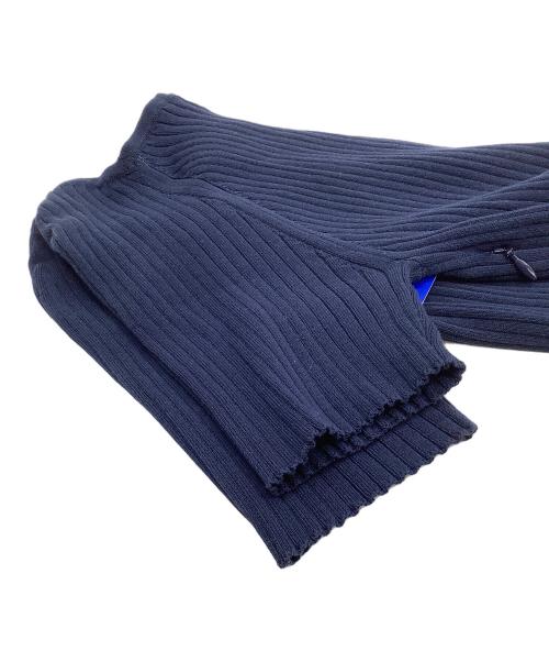 BLUE LABEL CRESTBRIDGE（ブルーレーベルクレストブリッジ）BLUE LABEL CRESTBRIDGE (ブルーレーベルクレストブリッジ) ドッキングワンピース ネイビー×ホワイト サイズ:38 未使用品の古着・服飾アイテム