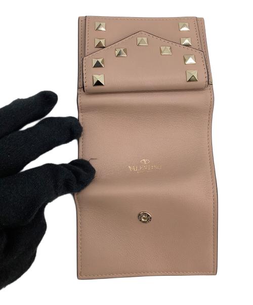 VALENTINO GARAVANI（ヴァレンティノ・ガラヴァーニ）VALENTINO GARAVANI (ヴァレンティノ・ガラヴァーニ) ミニウォレット ブラウンの古着・服飾アイテム