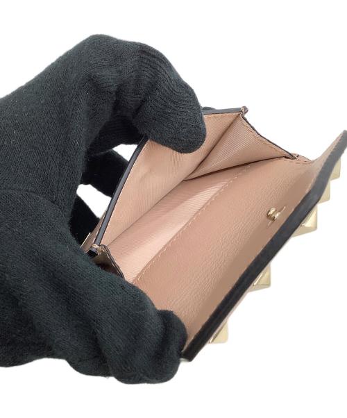 VALENTINO GARAVANI（ヴァレンティノ・ガラヴァーニ）VALENTINO GARAVANI (ヴァレンティノ・ガラヴァーニ) ミニウォレット ブラウンの古着・服飾アイテム