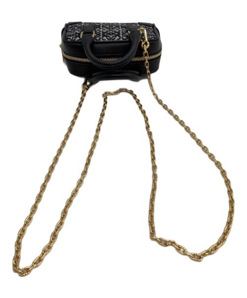 LOEWE（ロエベ）LOEWE (ロエベ) チェーンショルダーポーチ アマソナ ナノ ブラックの古着・服飾アイテム
