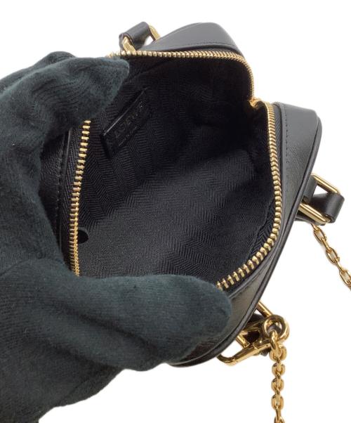 LOEWE（ロエベ）LOEWE (ロエベ) チェーンショルダーポーチ アマソナ ナノ ブラックの古着・服飾アイテム