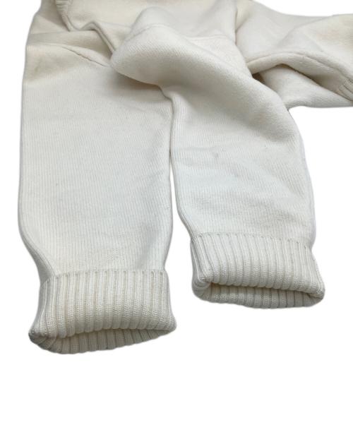 AMI Alexandre Mattiussi（アミアレクサンドルマテュッシ）AMI Alexandre Mattiussi (アミアレクサンドルマテュッシ) ウールニット アイボリー サイズ:不明の古着・服飾アイテム