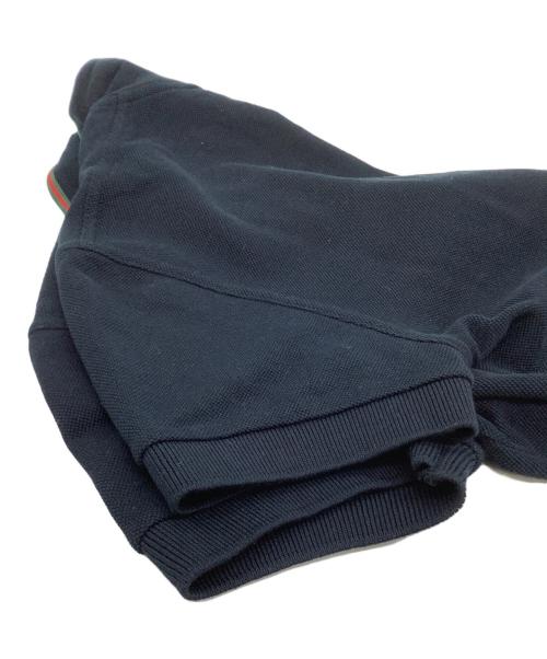 GUCCI（グッチ）GUCCI (グッチ) ポロシャツ ネイビー サイズ:XXSの古着・服飾アイテム